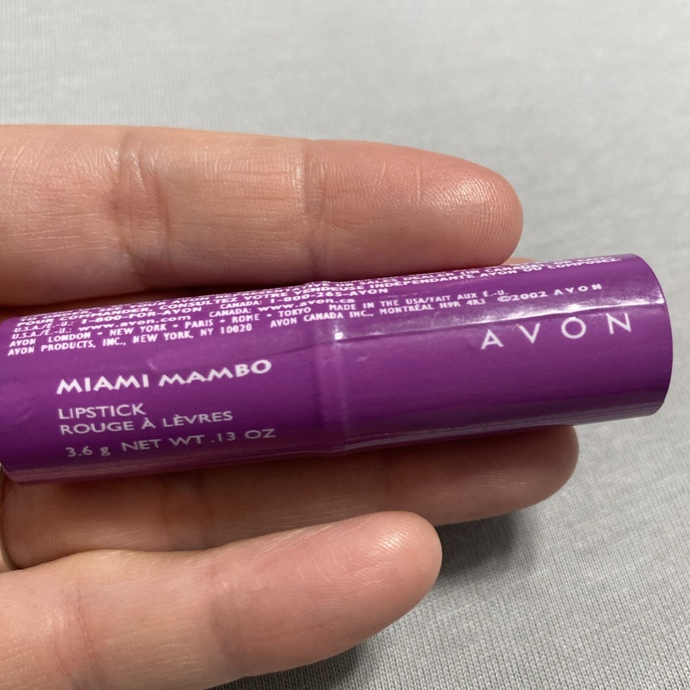 Avon Miami Mambo Lipstick SEALED Shell Pink Rose New